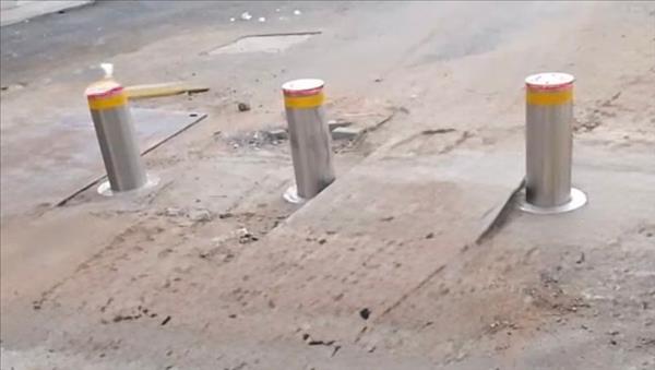 مصد هيدروليك لتامين المنشاءات الحكومية مصدات حماية وامان