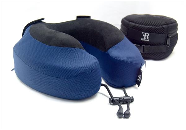 Comfort pillow with straps  Blue