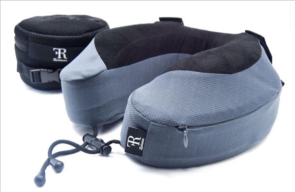 Comfort pillow with straps  Grey