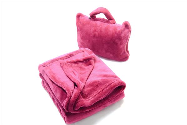 Blanket Traveling Bag  Pink