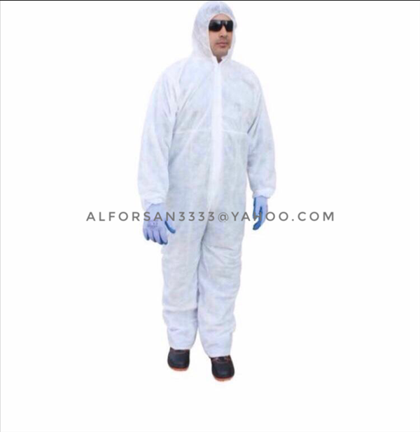  بدلة استخدام مره واحد Dispossable Coverall 